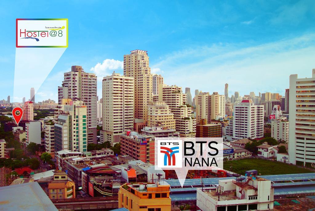 Hostel 8 Sukhumvit Soi 8 Bangkok Luaran gambar